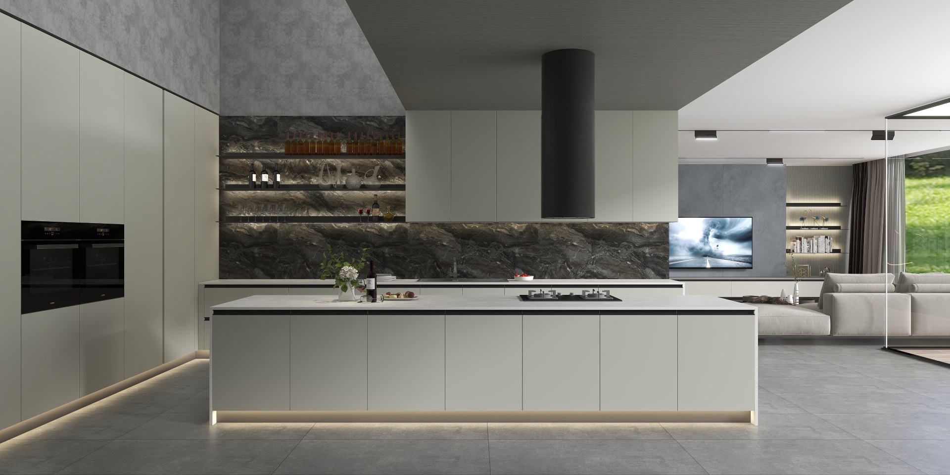 定制櫥柜選深色好還是淺色好？如何搭配定制櫥柜？